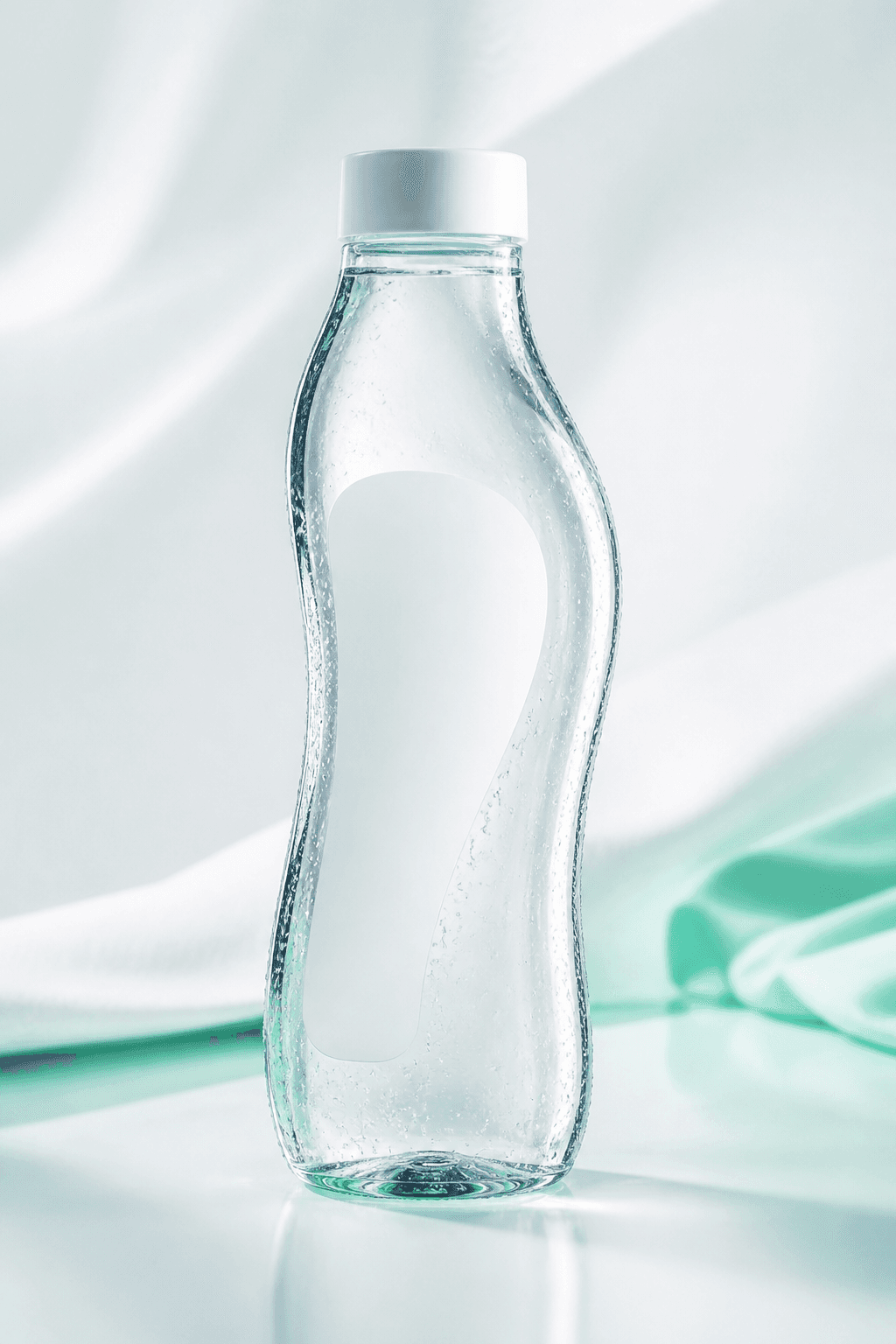 Curved Bottle — Matana Springs purified drinking water